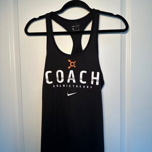 Orangetheory (OTF) Coach Tank - Black (size S)
